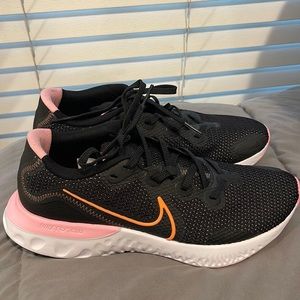 Nike Renew: Black, Pink, Orange